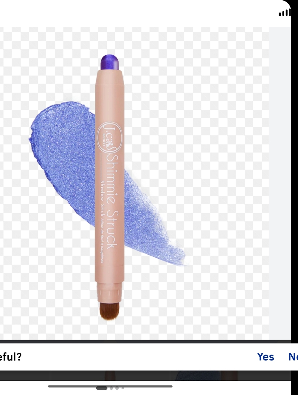 Metallic Lavender Eyeshadow Stick